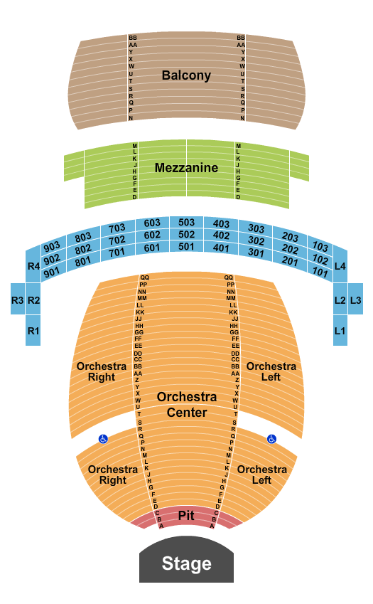Connor Palace Theatre Sound Of Music Seating Chart